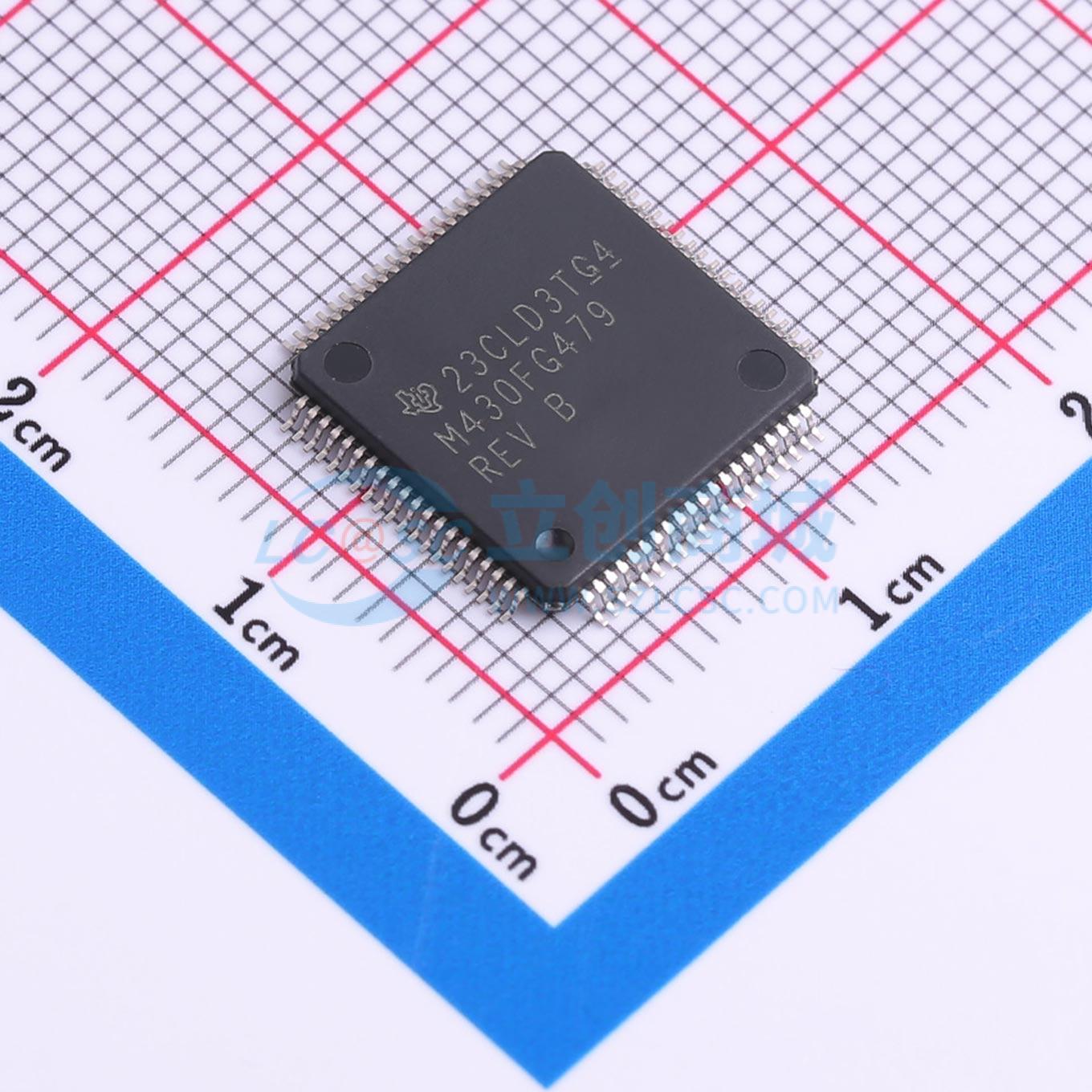 点击查看大图 MSP430FG479IPNR实物图