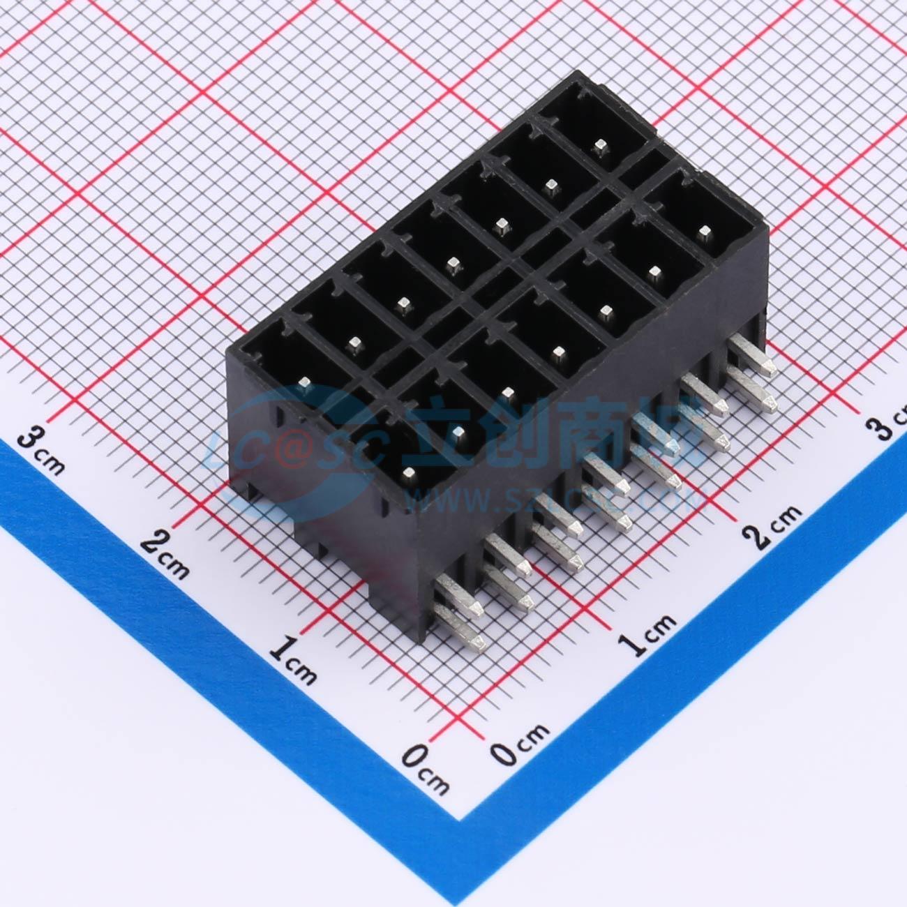 点击查看大图 DB2ERHB-3.81-2*7P-BK实物图