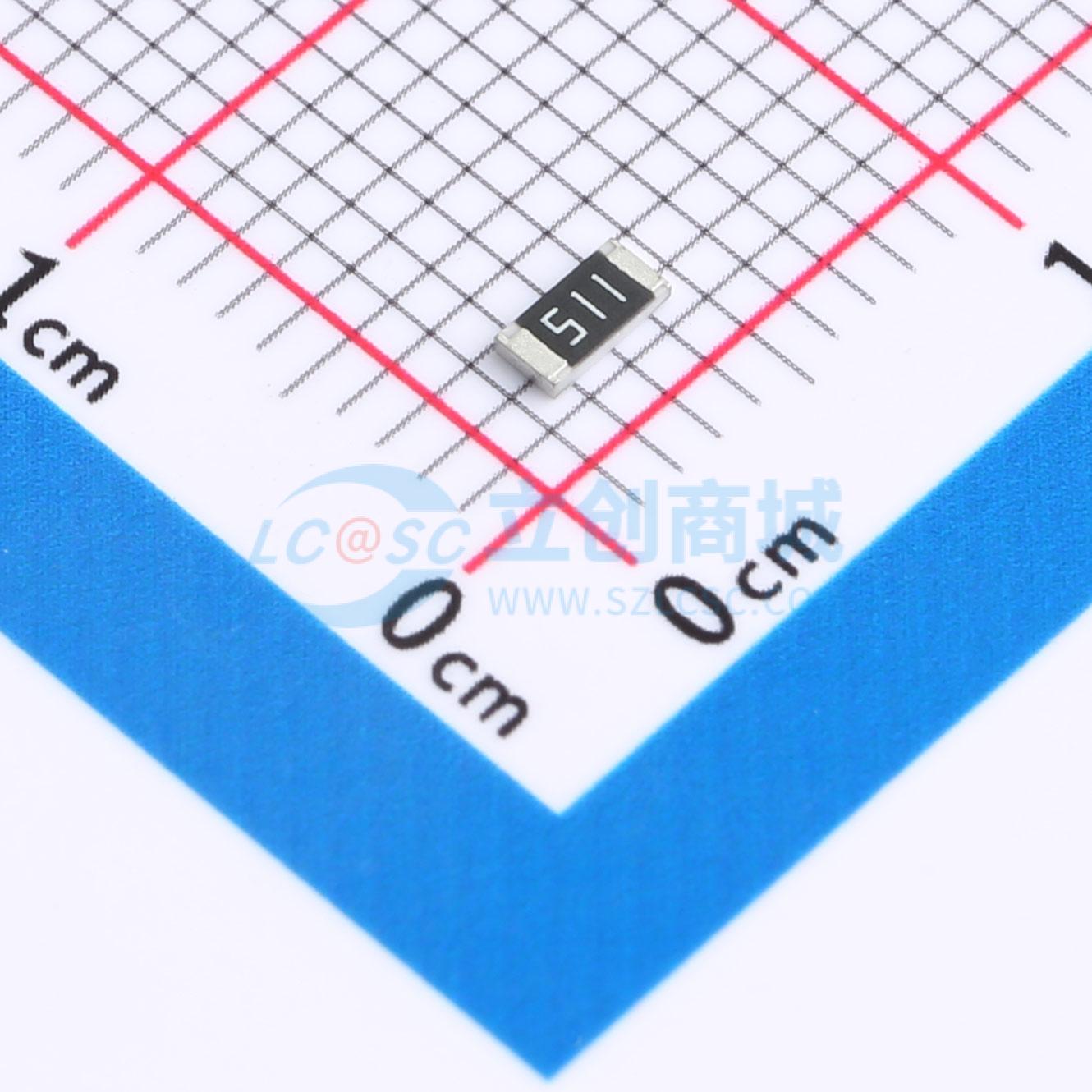 点击查看大图 FRQ1206J511 TS实物图