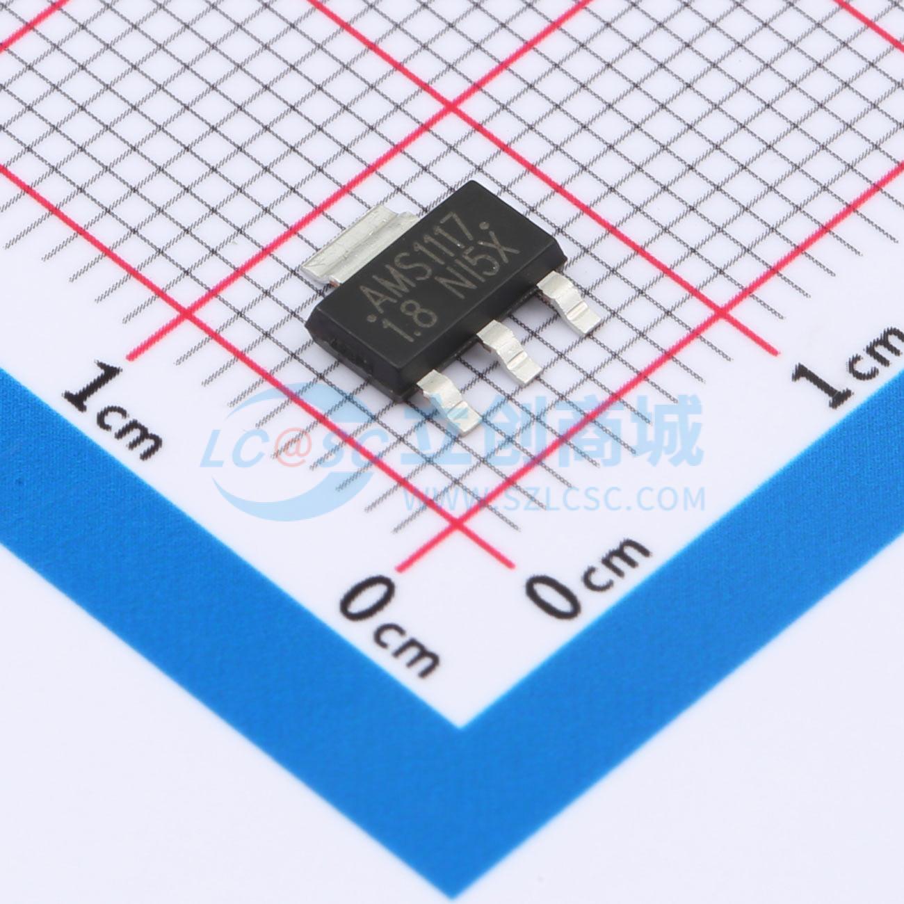 点击查看大图 AMS1117-1.8-CN实物图