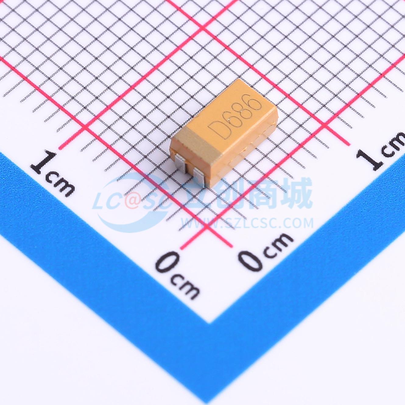点击查看大图 CA45-C020K686T实物图