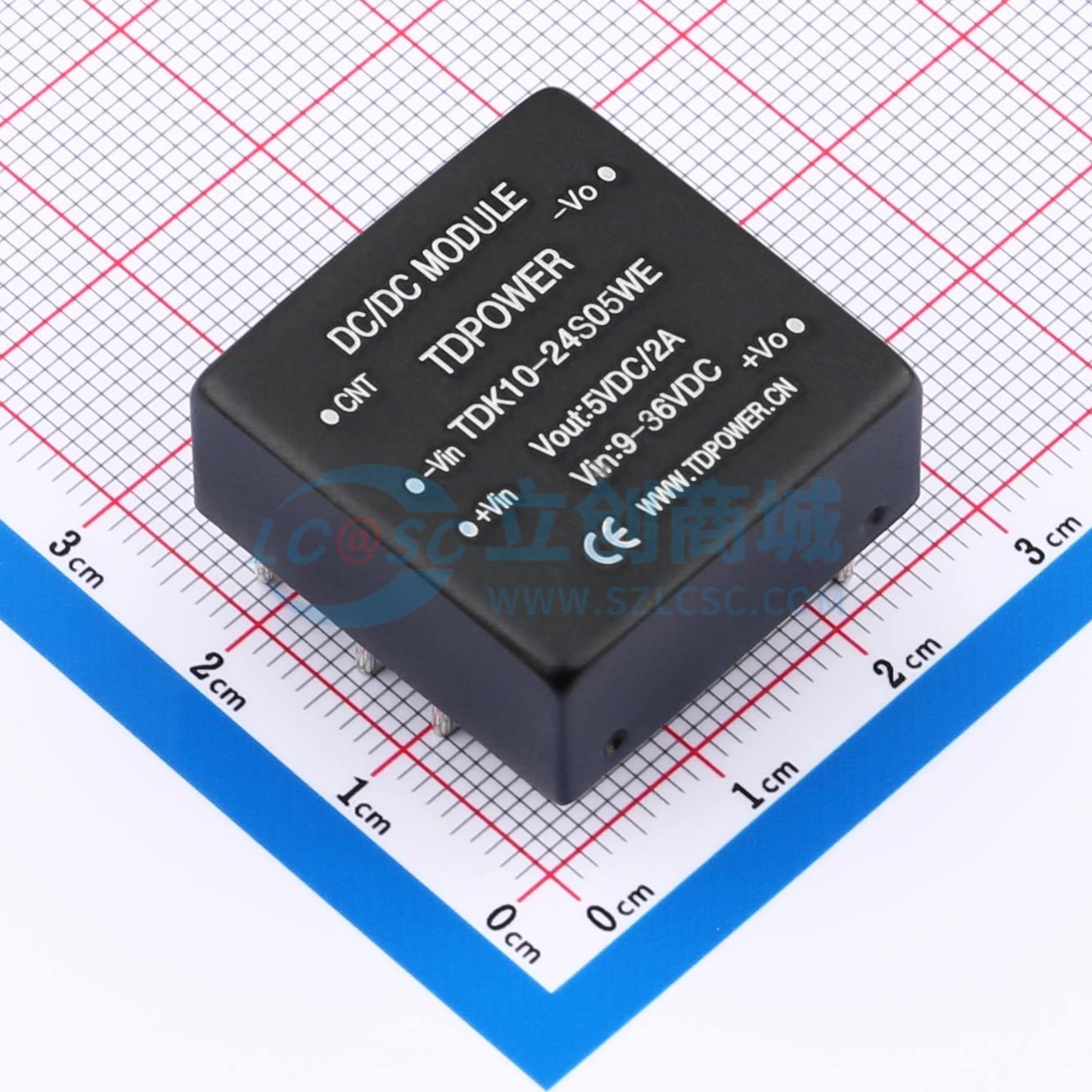 点击查看大图 TDK10-24S05WE实物图