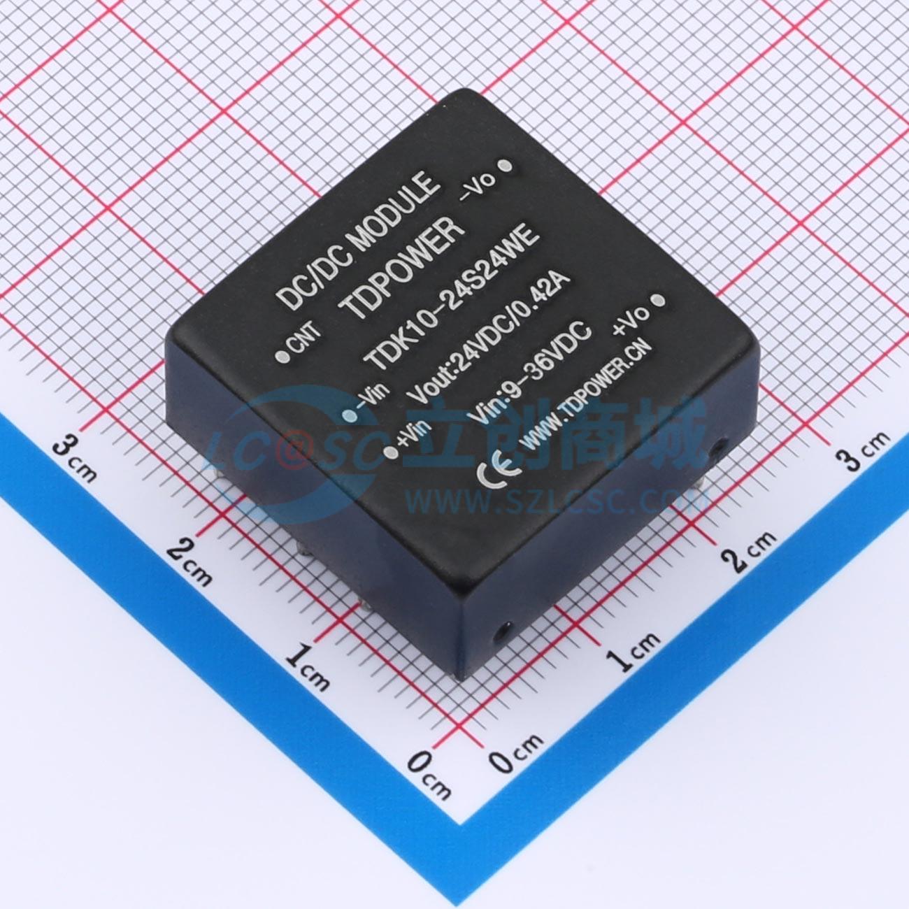 点击查看大图 TDK10-24S24WE实物图