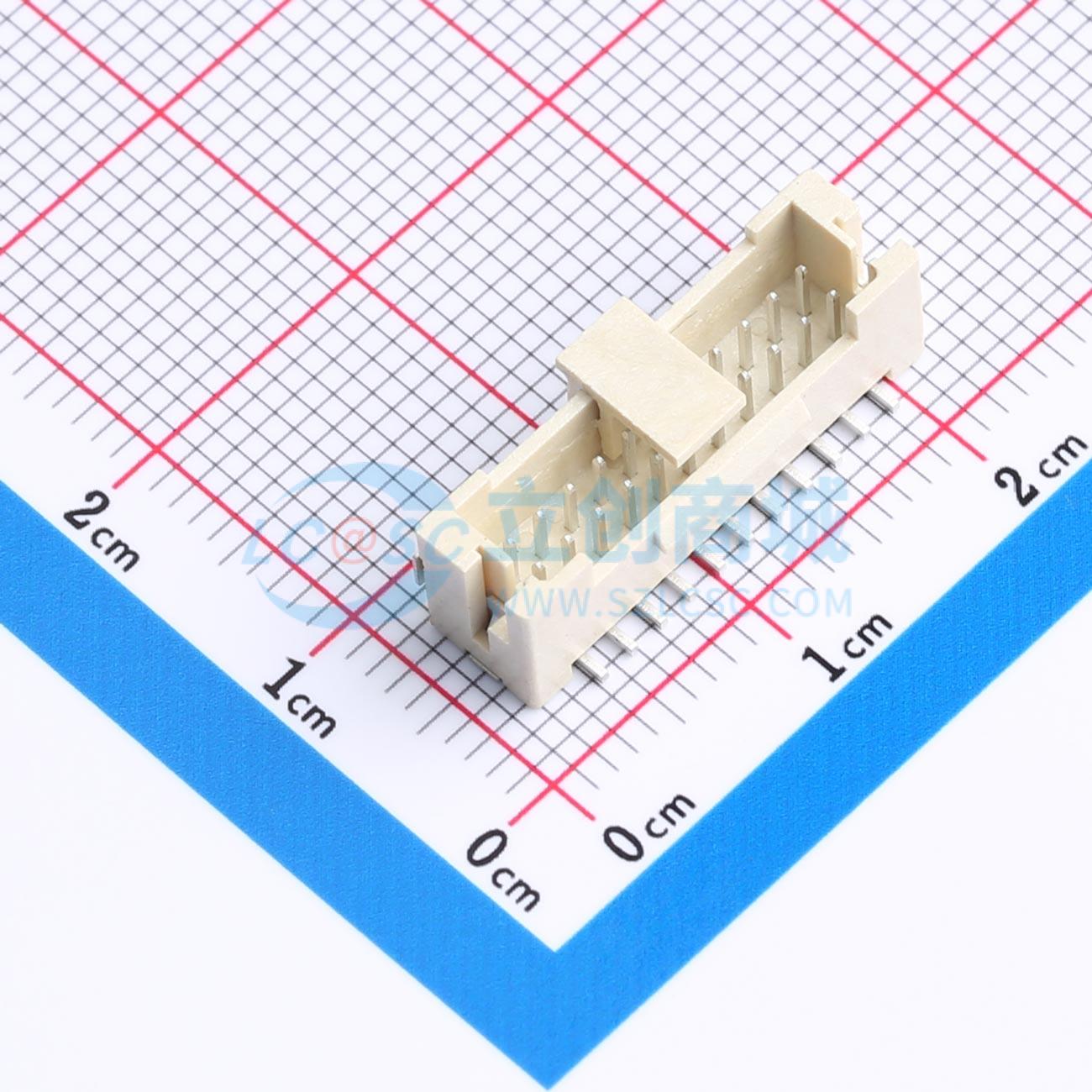 点击查看大图 HDGC1501WVA-S-2x11P-2实物图