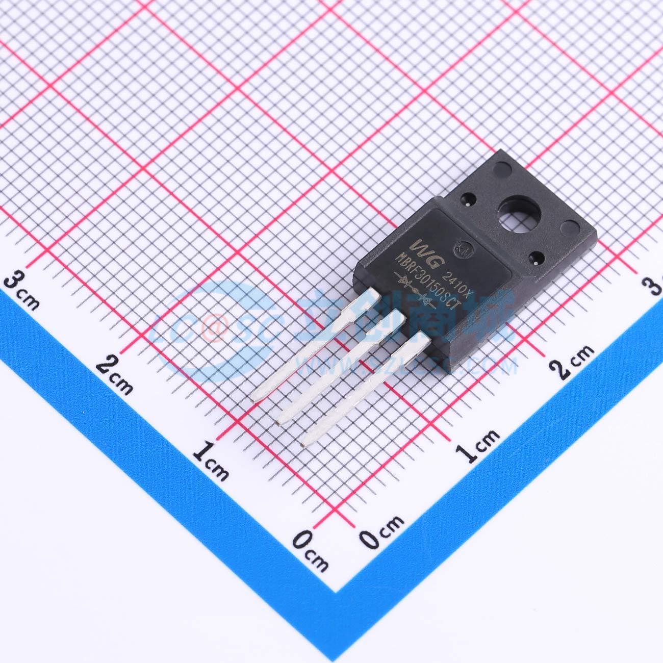 点击查看大图 MBRF30150SCT实物图