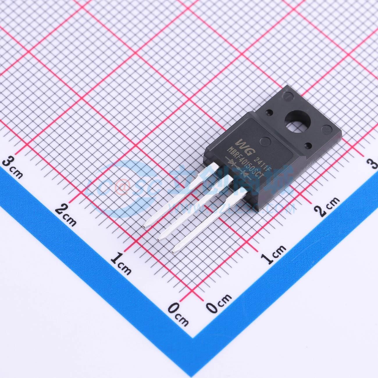 点击查看大图 MBRF40150SCT实物图