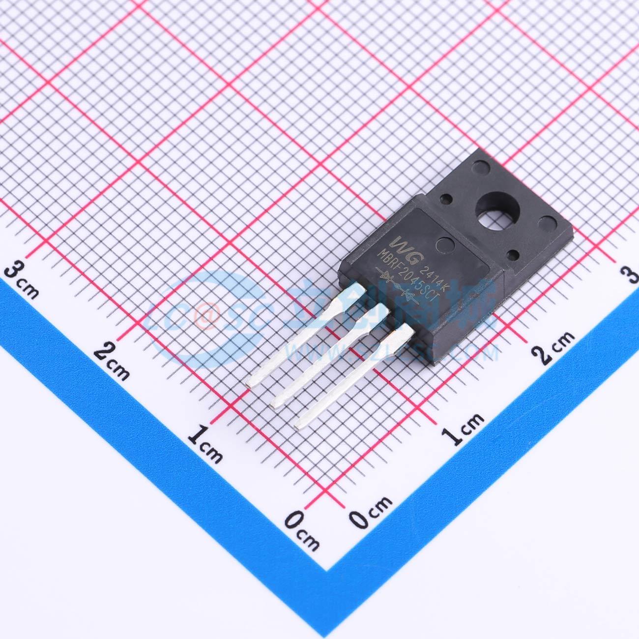 点击查看大图 MBRF2045SCT实物图