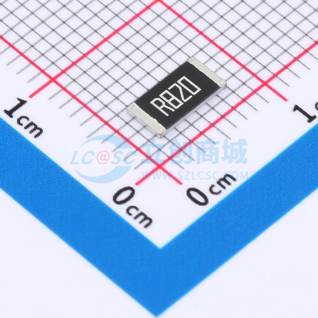 点击查看大图 RL2512FK-070R82L实物图