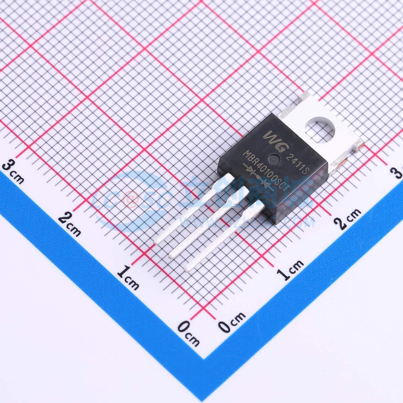 点击查看大图 MBR40100SCT实物图
