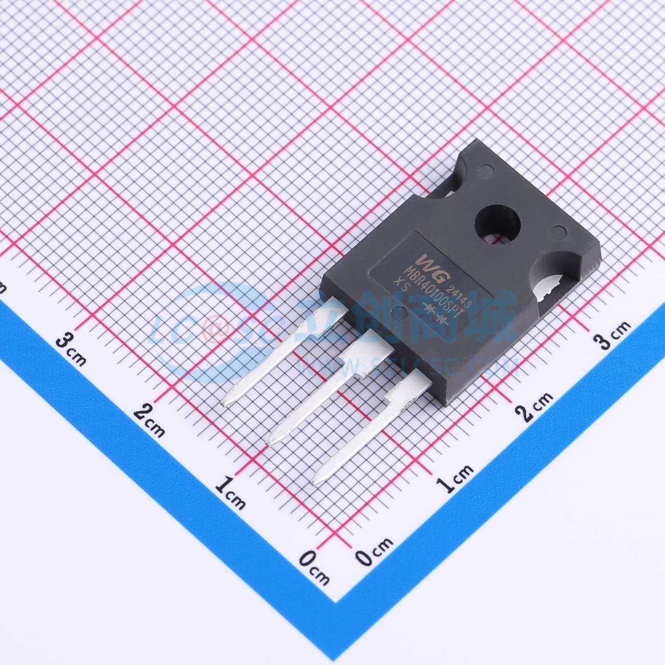 点击查看大图 MBR40100SPT实物图