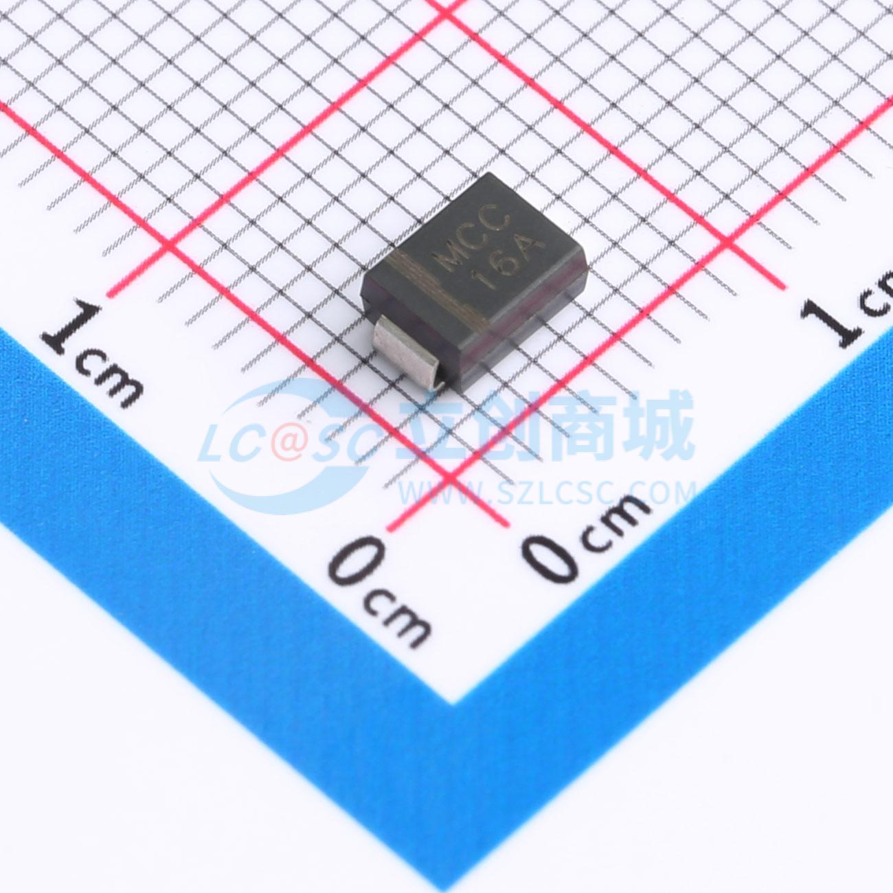 点击查看大图 SMBJP6KE16A-TP实物图