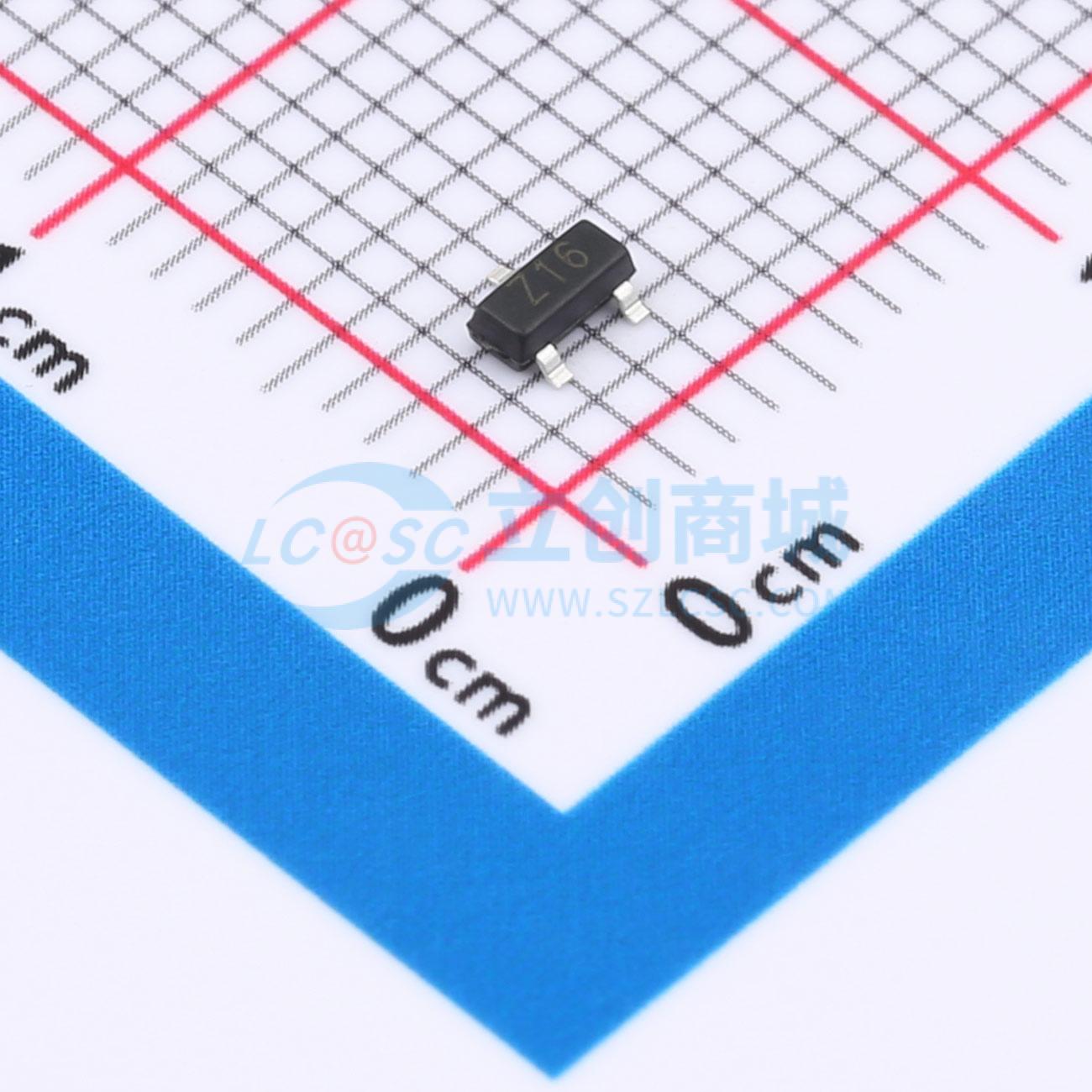 点击查看大图 BZX84C3V9实物图