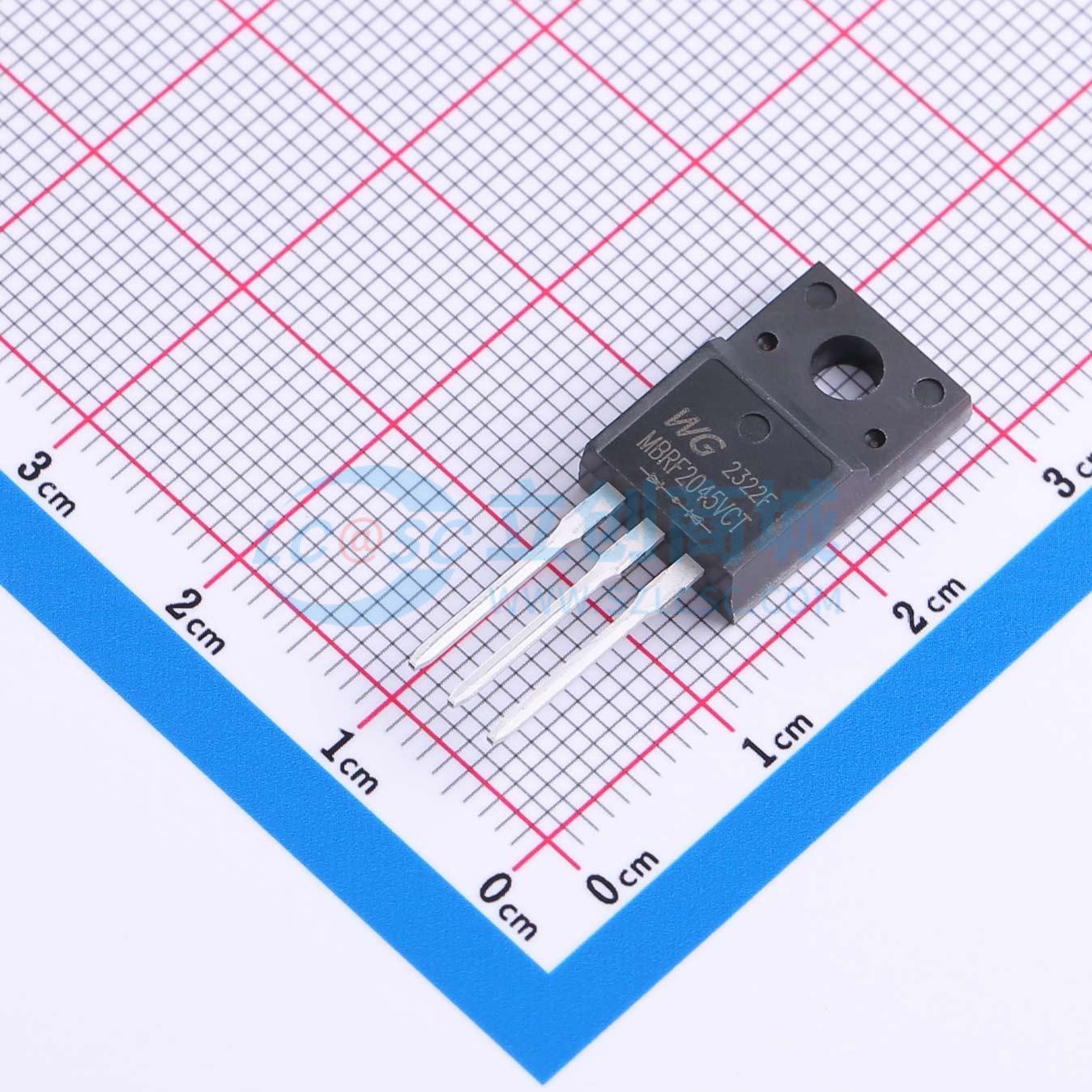 点击查看大图 MBRF2045VCT实物图