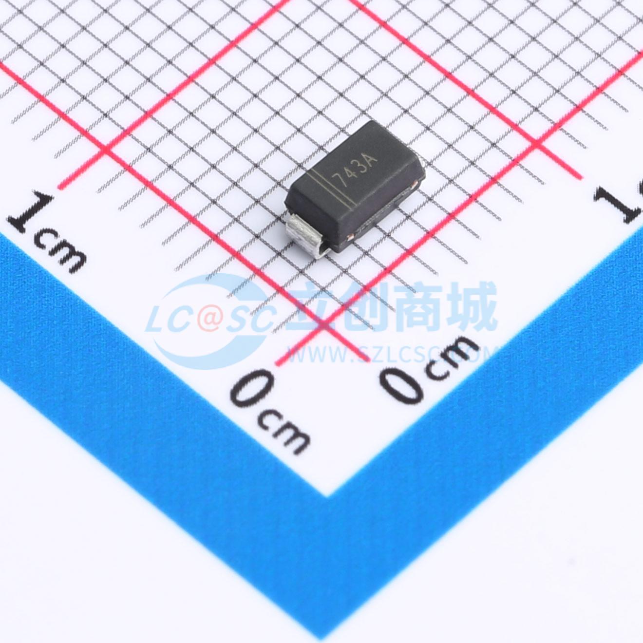 点击查看大图 1SMA4743A实物图