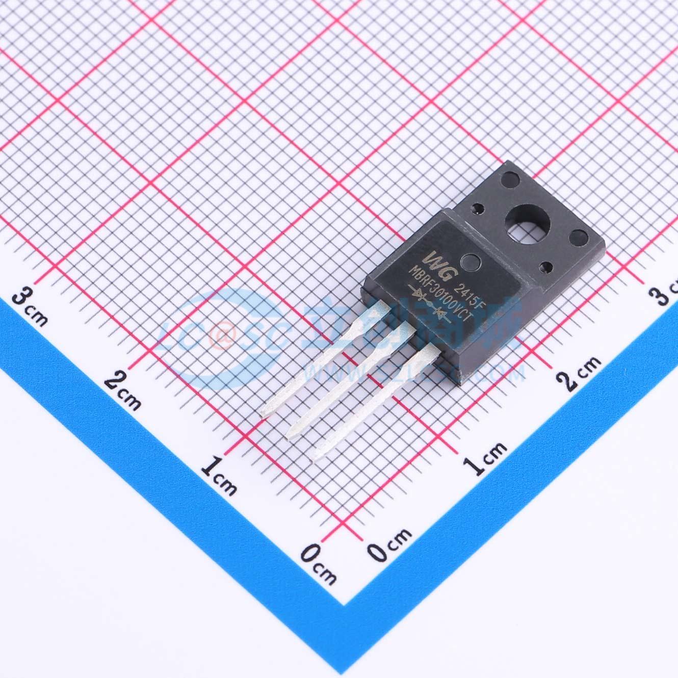 点击查看大图 MBRF30100VCT实物图
