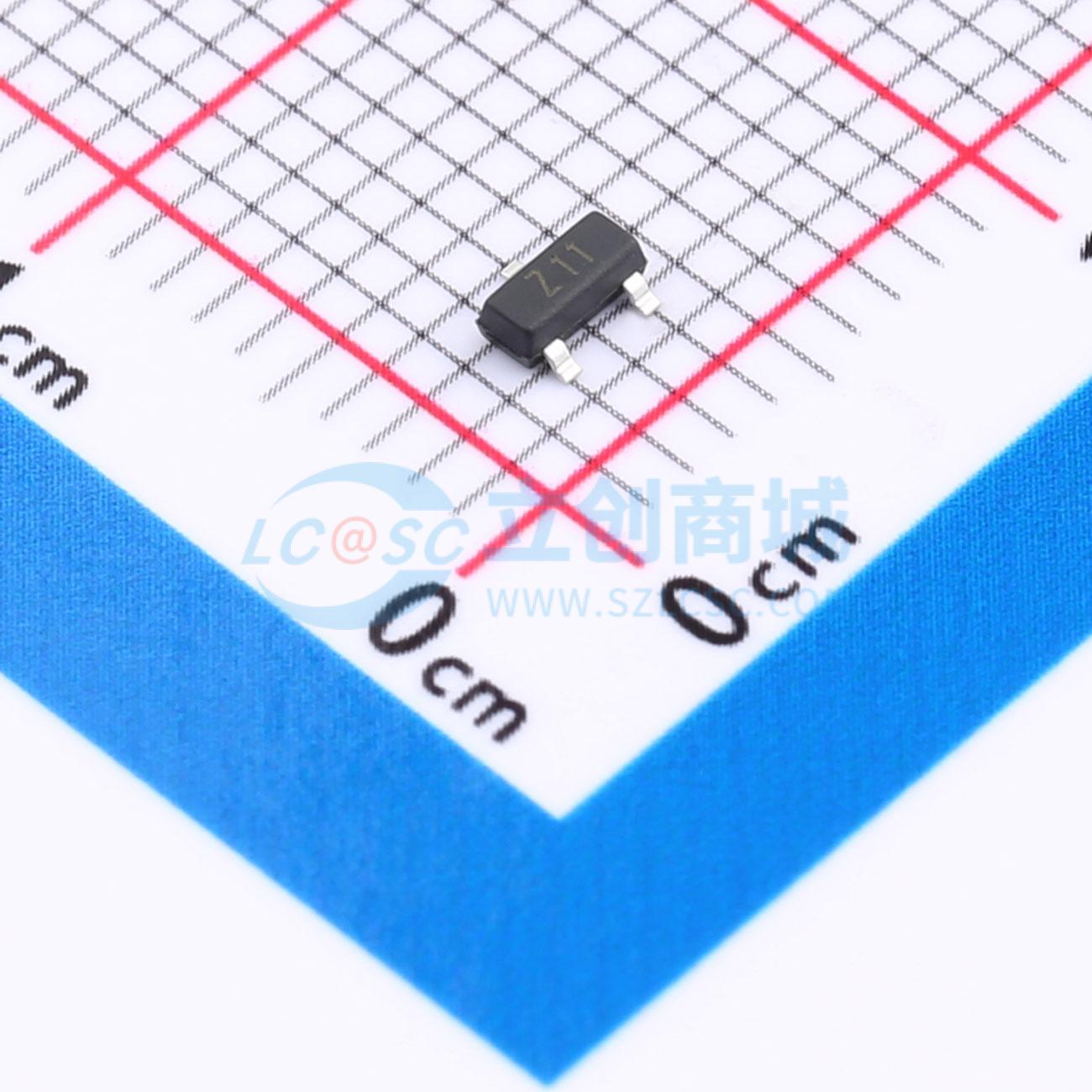 BZX84C2V4LT1G-TP实物图