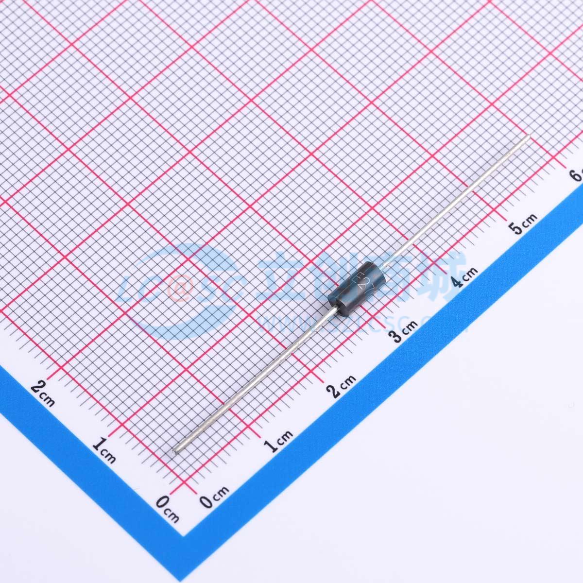 点击查看大图 P6KE27CA实物图