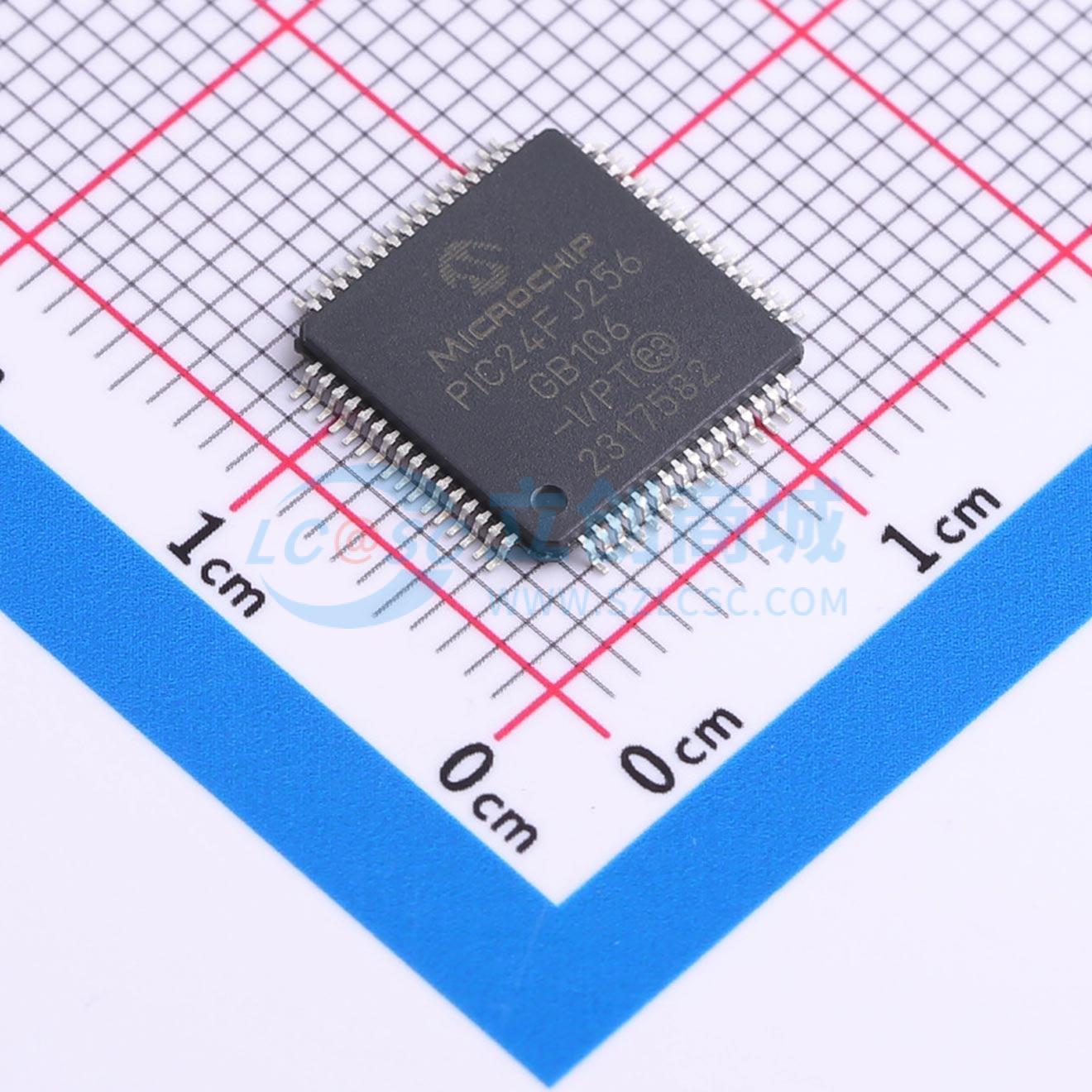 点击查看大图 PIC24FJ256GB106-I/PT实物图