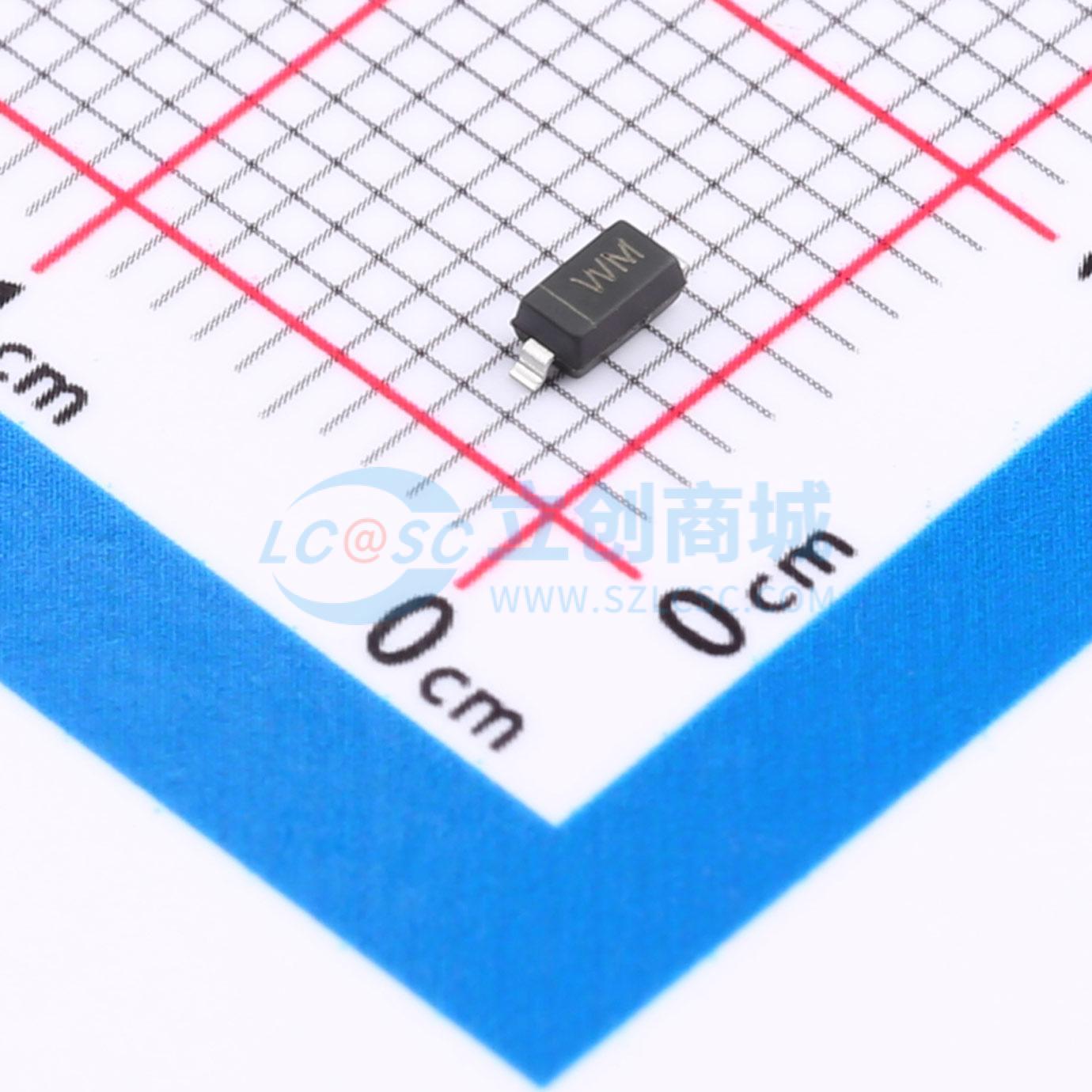 点击查看大图 BZT52C20实物图