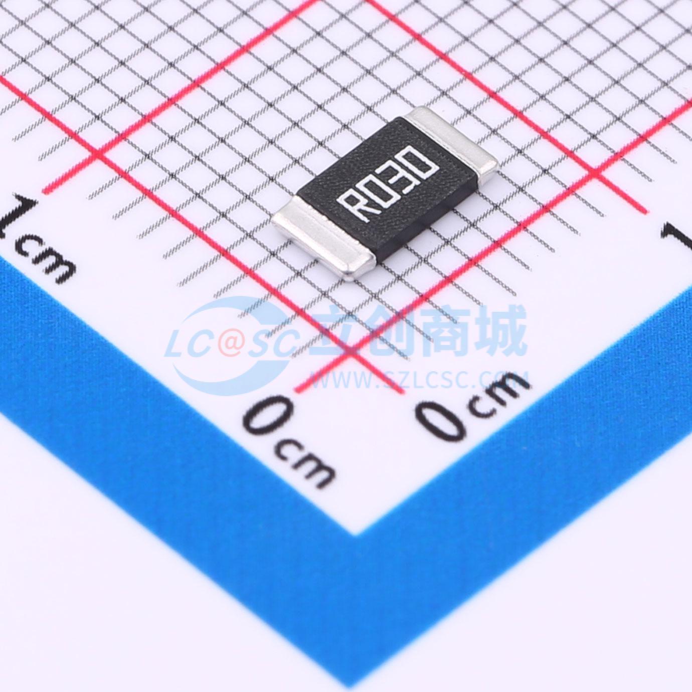 点击查看大图 YHR2512SE3WR030F4实物图