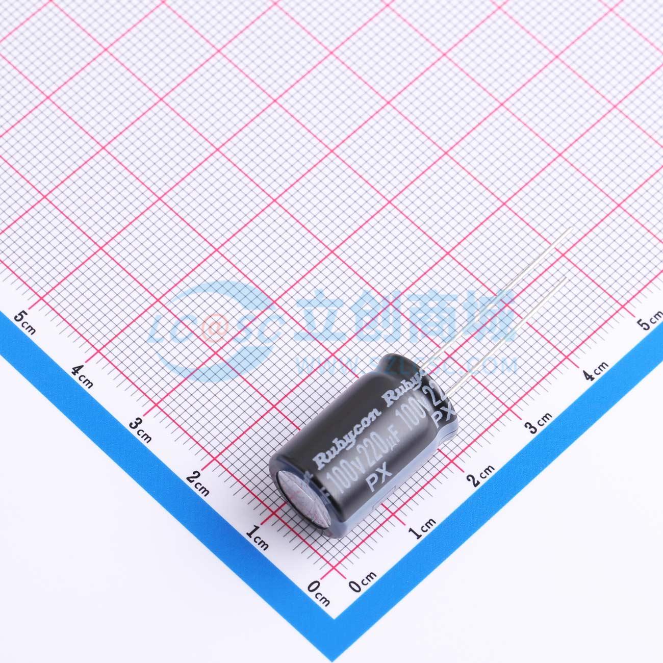 点击查看大图 100PX220MEFC12.5X20实物图