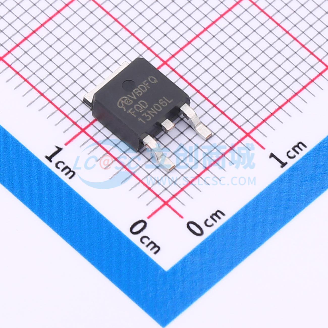 点击查看大图 FQD13N06LTM-VB实物图
