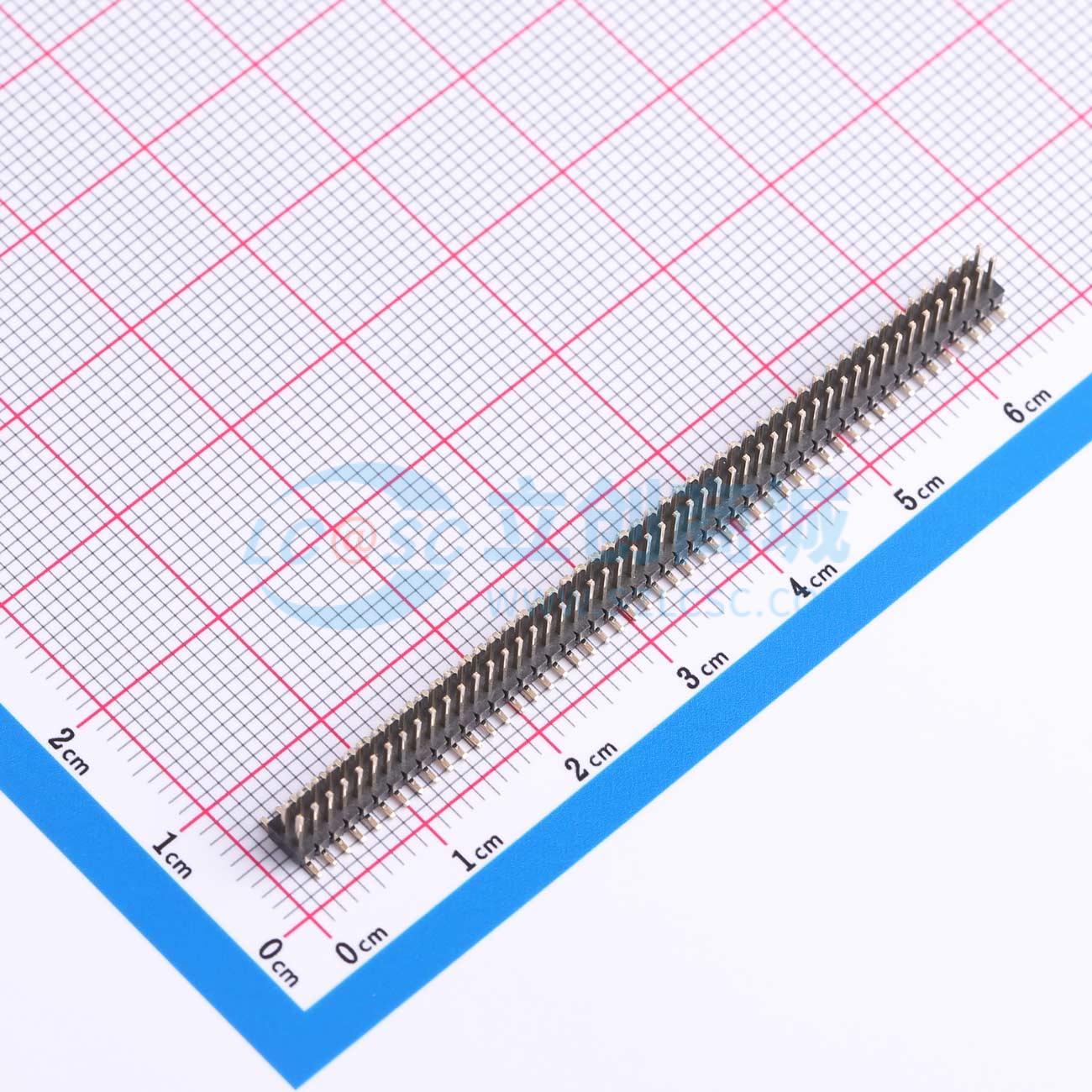 点击查看大图 1.27-2*50P立贴针实物图