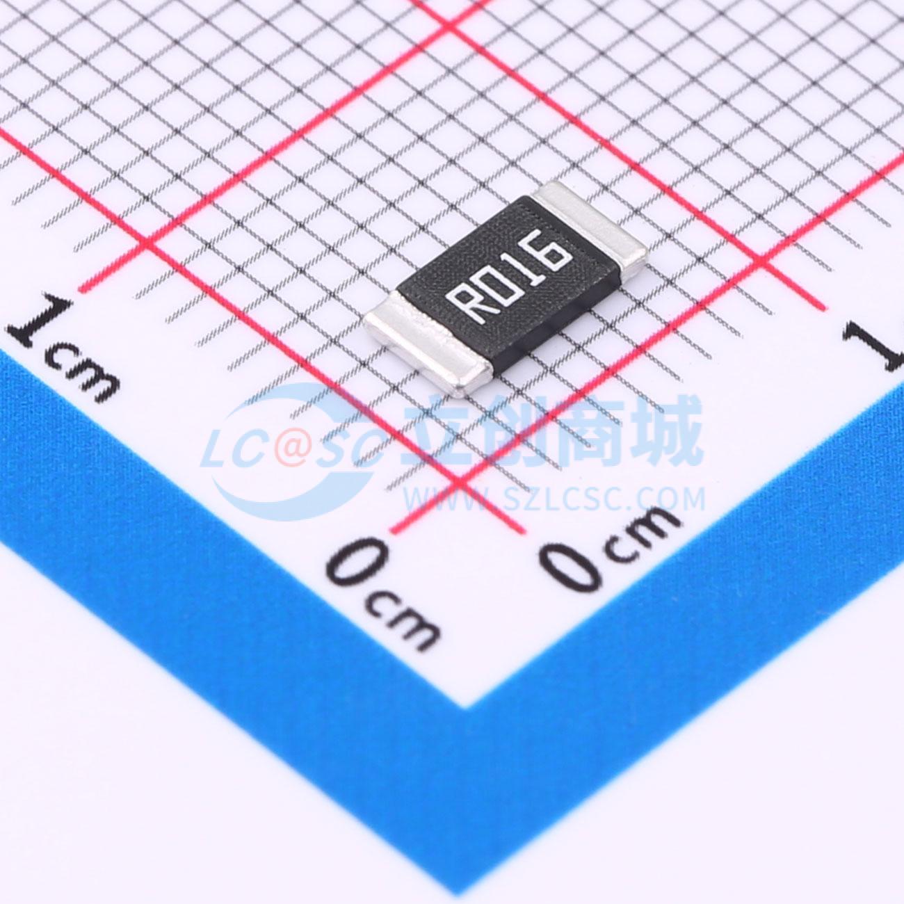 点击查看大图 YHR2512SE2WR016F4实物图