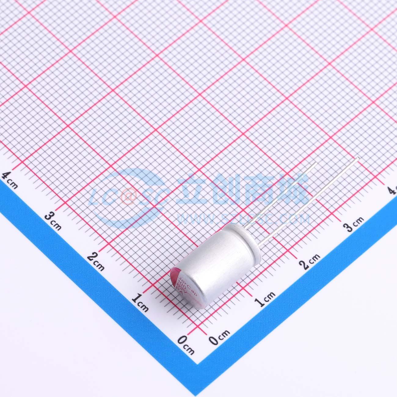 点击查看大图 PA63V100M8x12实物图