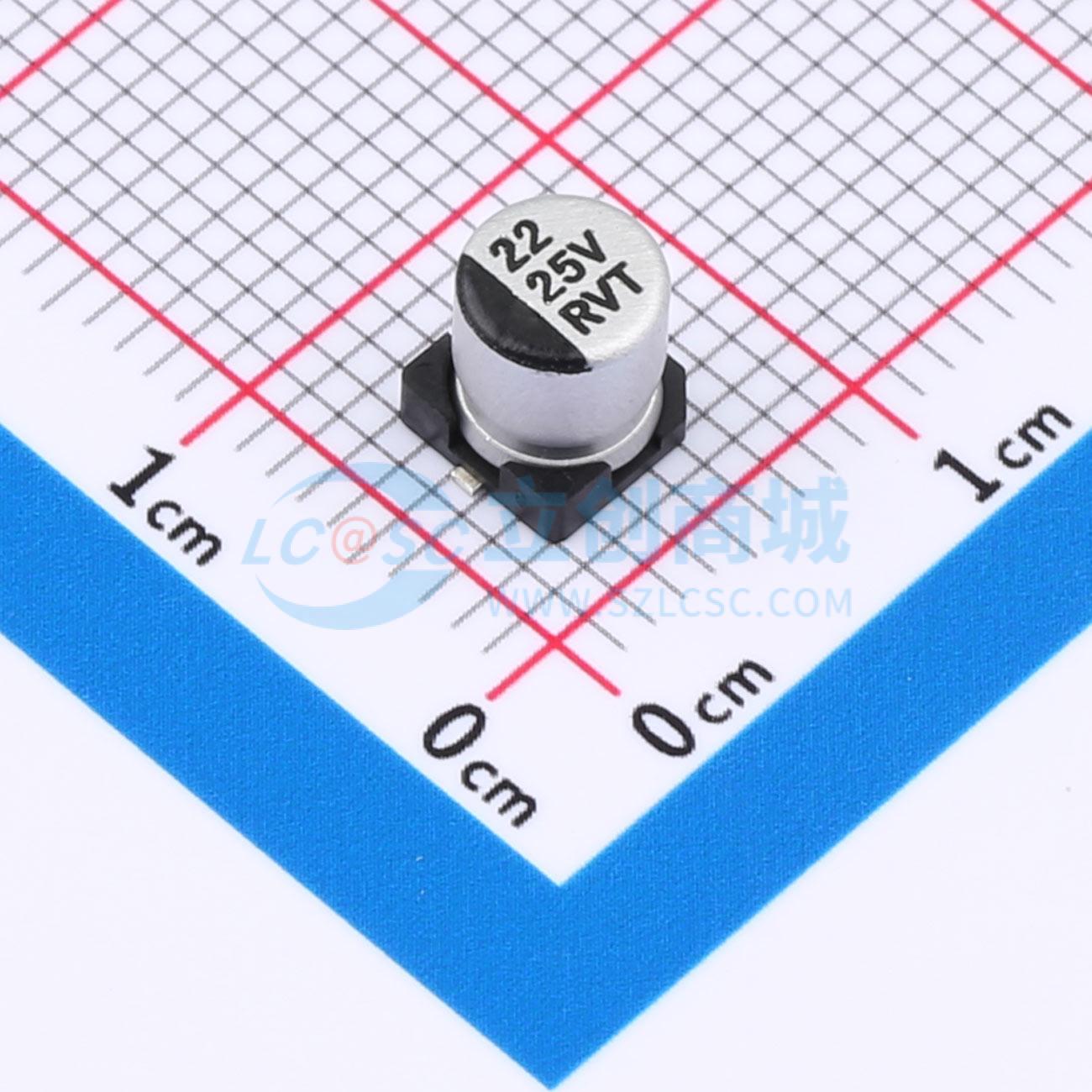 RVT1E220M0505ZY实物图