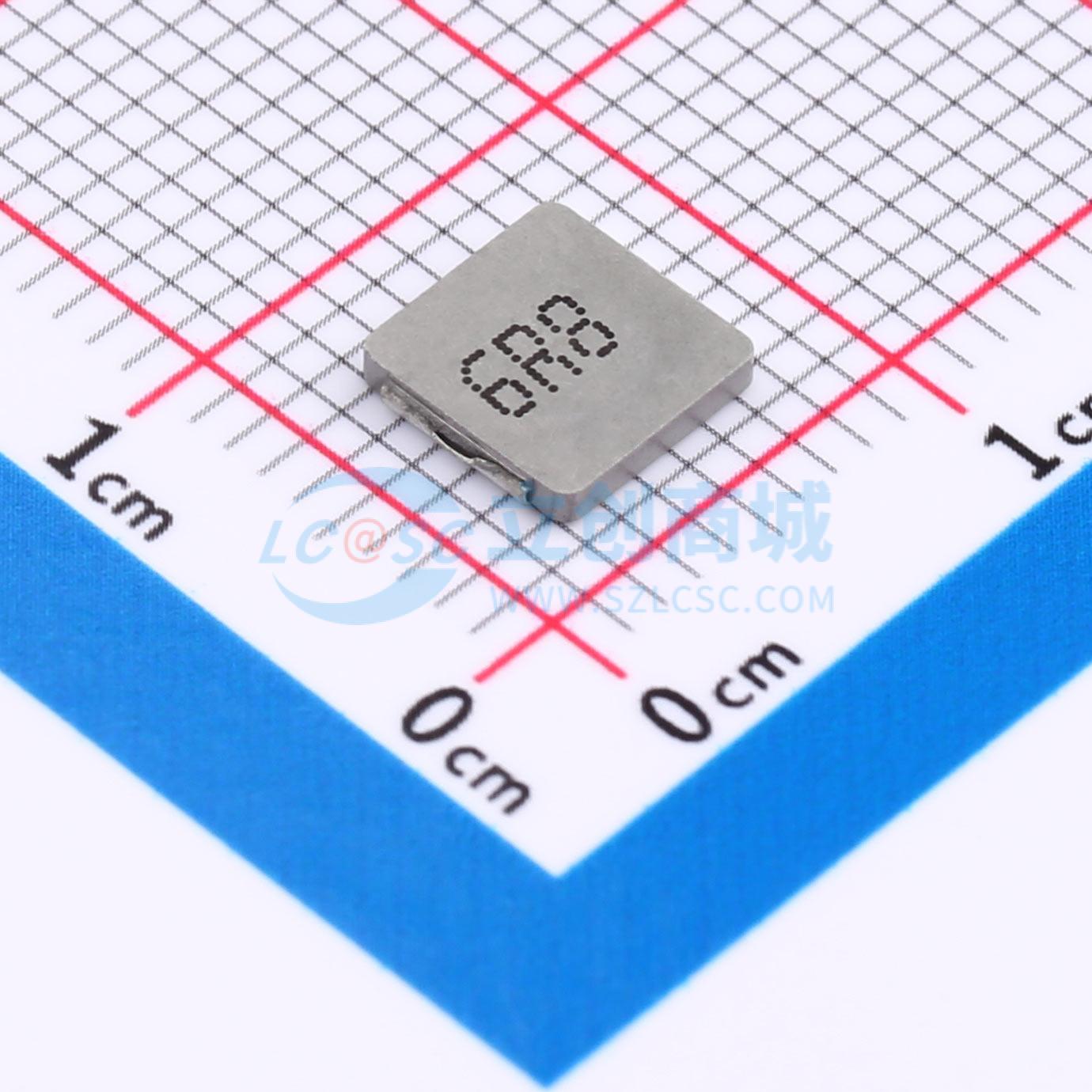 点击查看大图 YSPI0610S-6R8M实物图