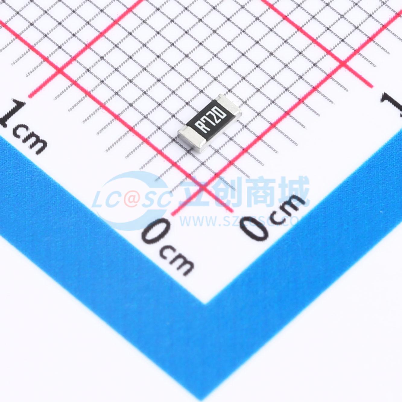 HoJLRH1206-1W-720mR-1%实物图