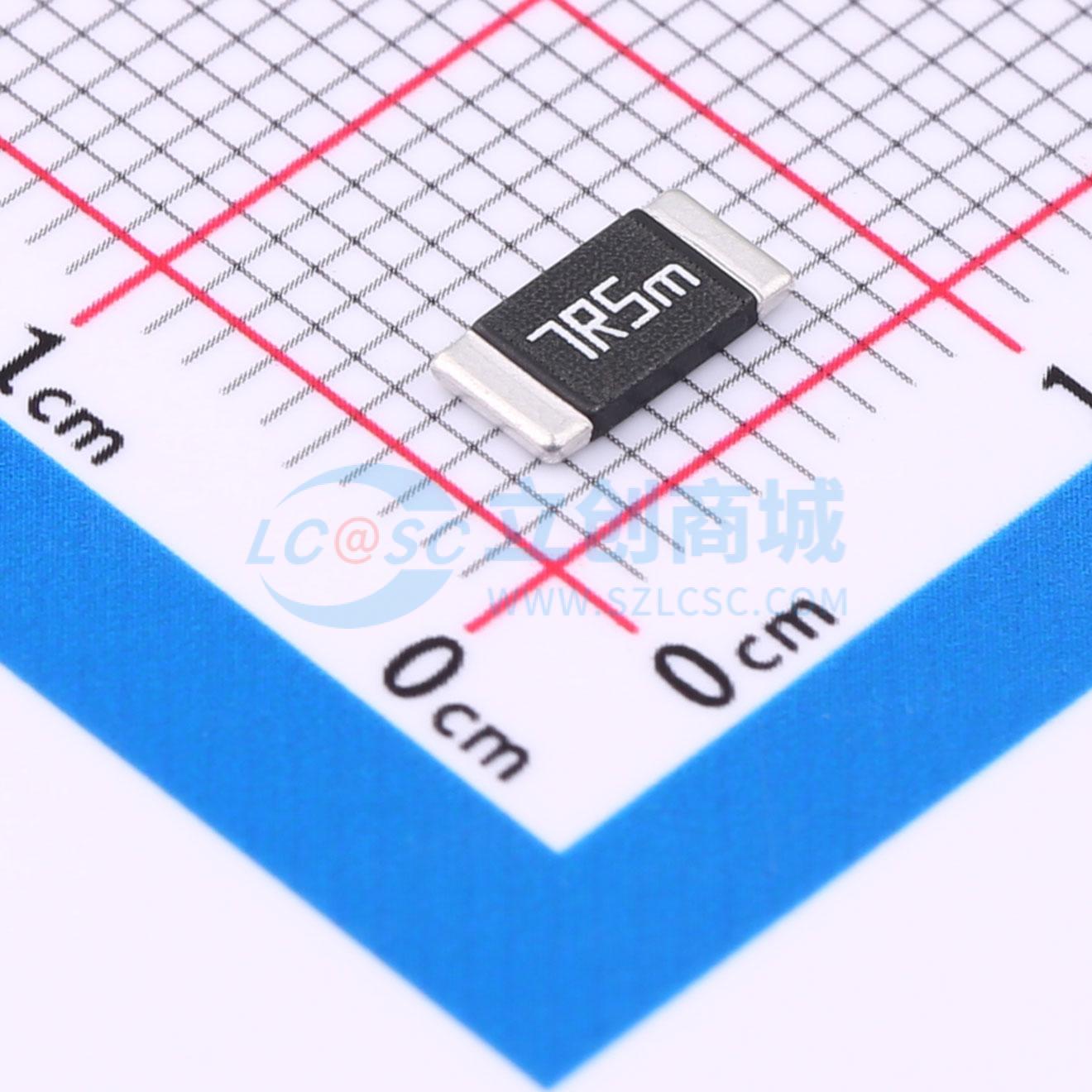 点击查看大图 YHR2512SE3WR0075F4实物图