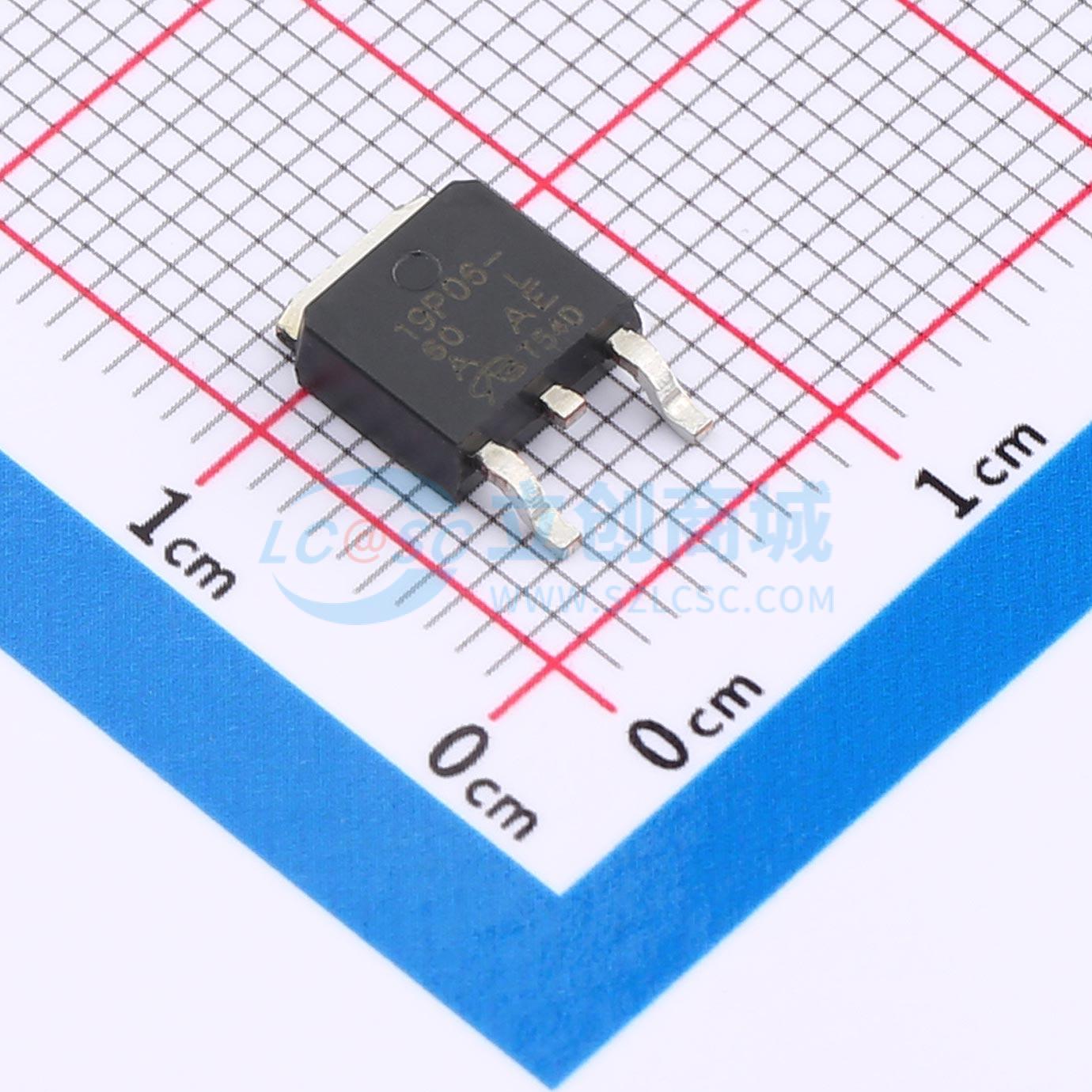 点击查看大图 SQD19P06-60L_T4GE3-VB实物图