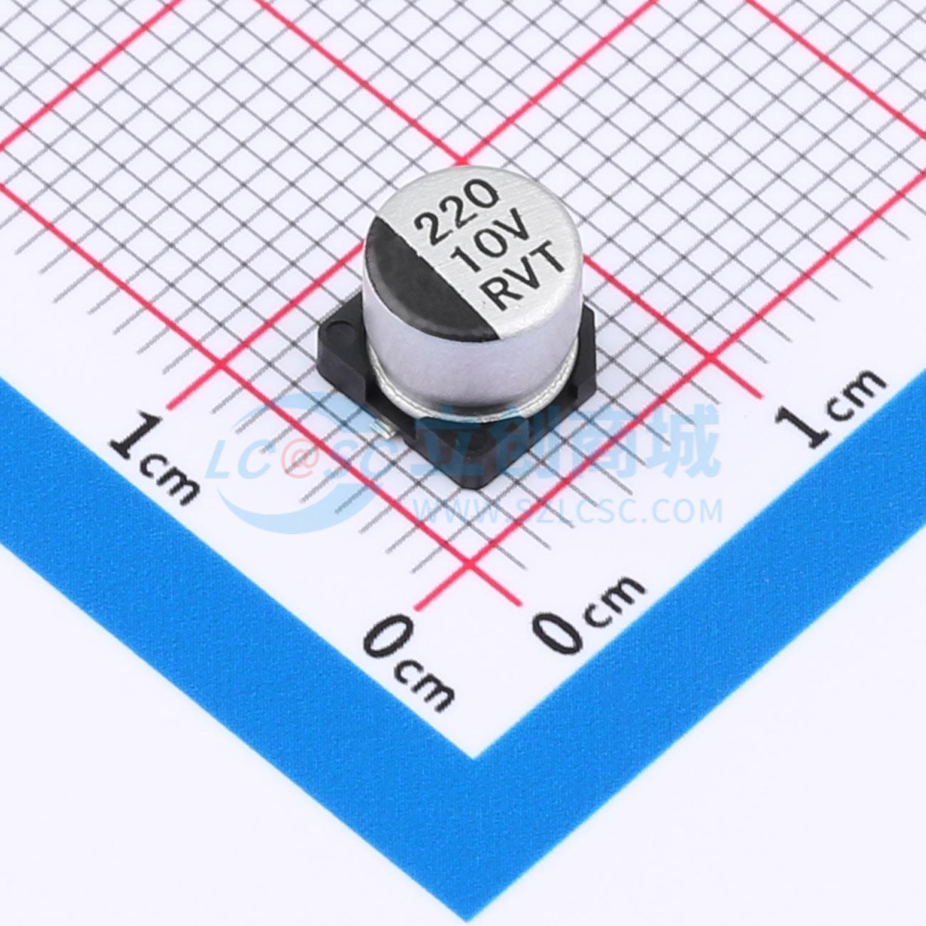 RVT1A221M0605ZY实物图