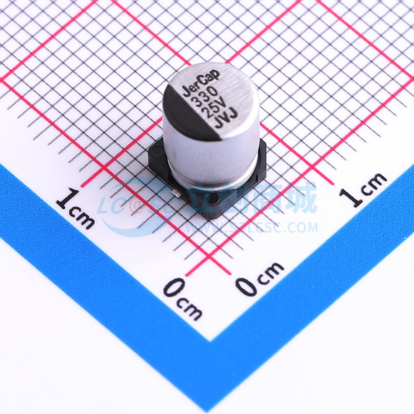 点击查看大图 JVJ25V330M6x8实物图