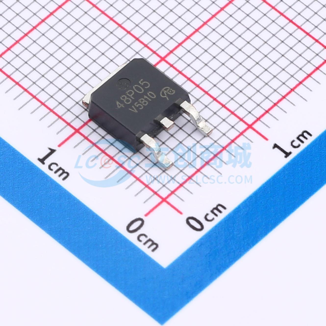 IXTY48P05T-TRL-VB实物图