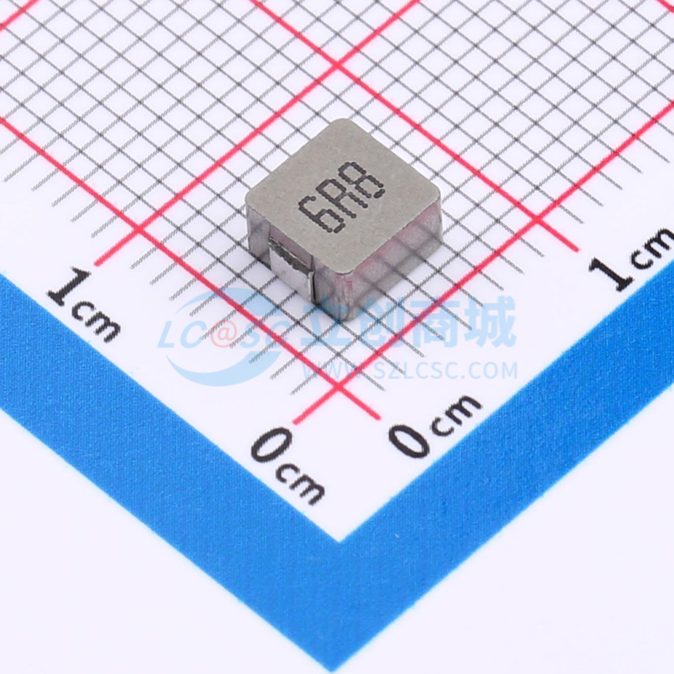 点击查看大图 YSPI0530S-6R8M实物图