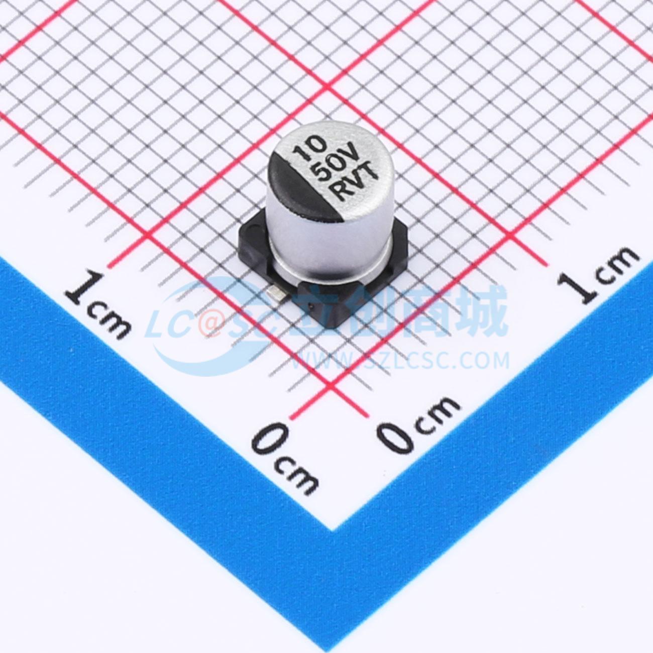 RVT1H100M0505ZY实物图