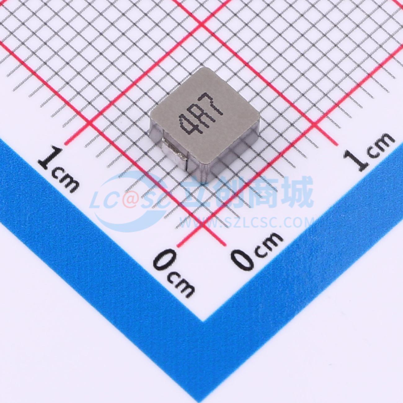 点击查看大图 YSPI0530S-4R7M实物图