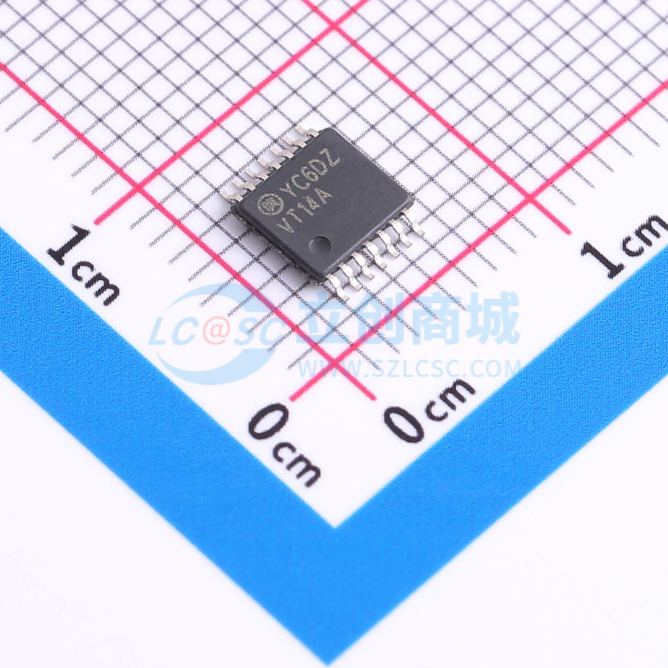 点击查看大图 74VHCT14AMTCX实物图