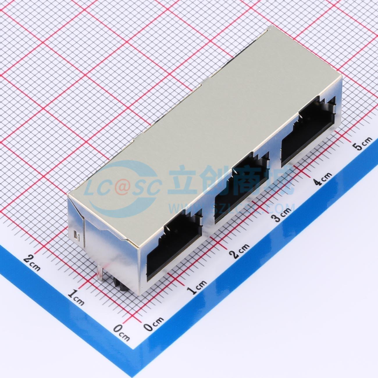 点击查看大图 HC-RJ45-5JA-3-4实物图
