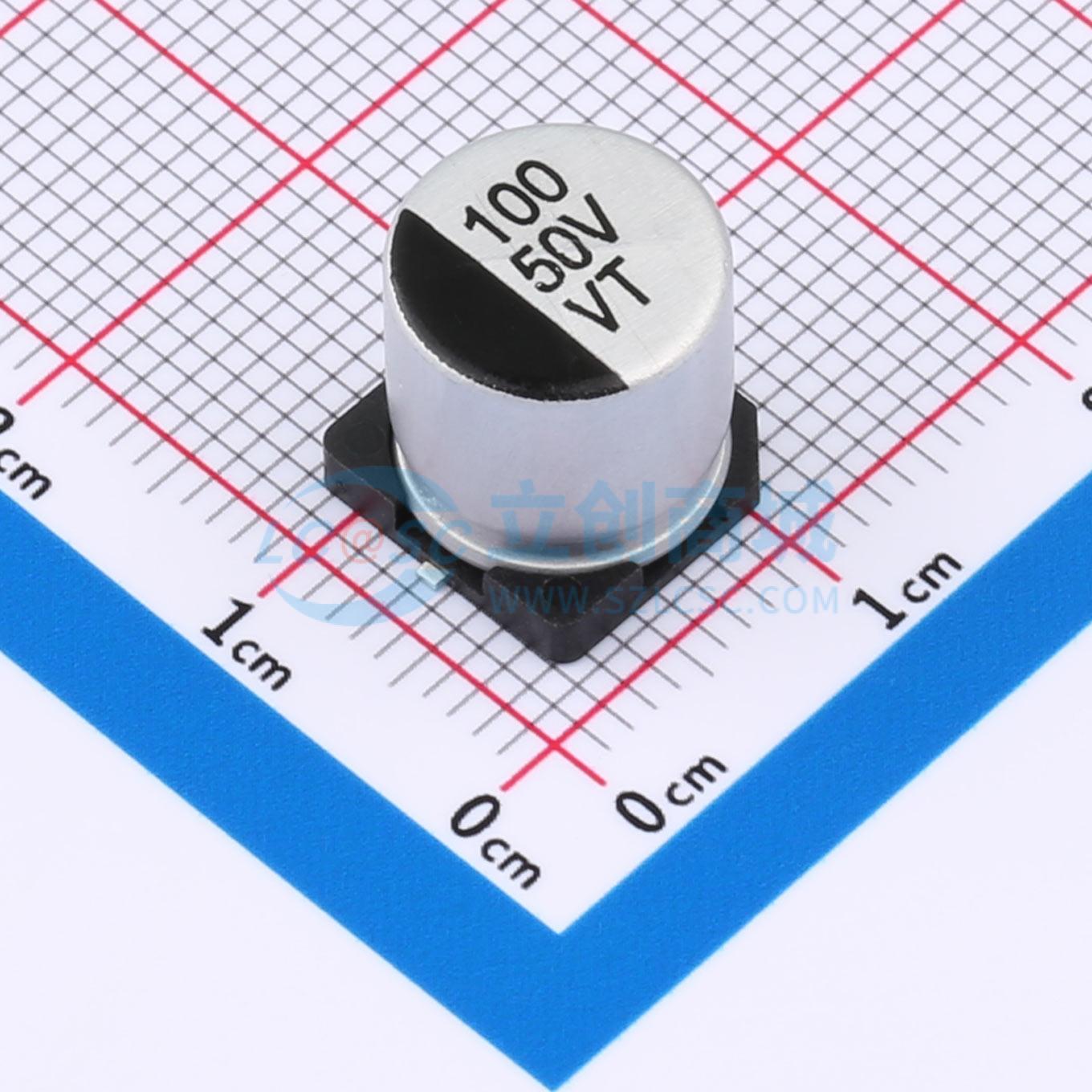 VT1H101M1010ZY实物图