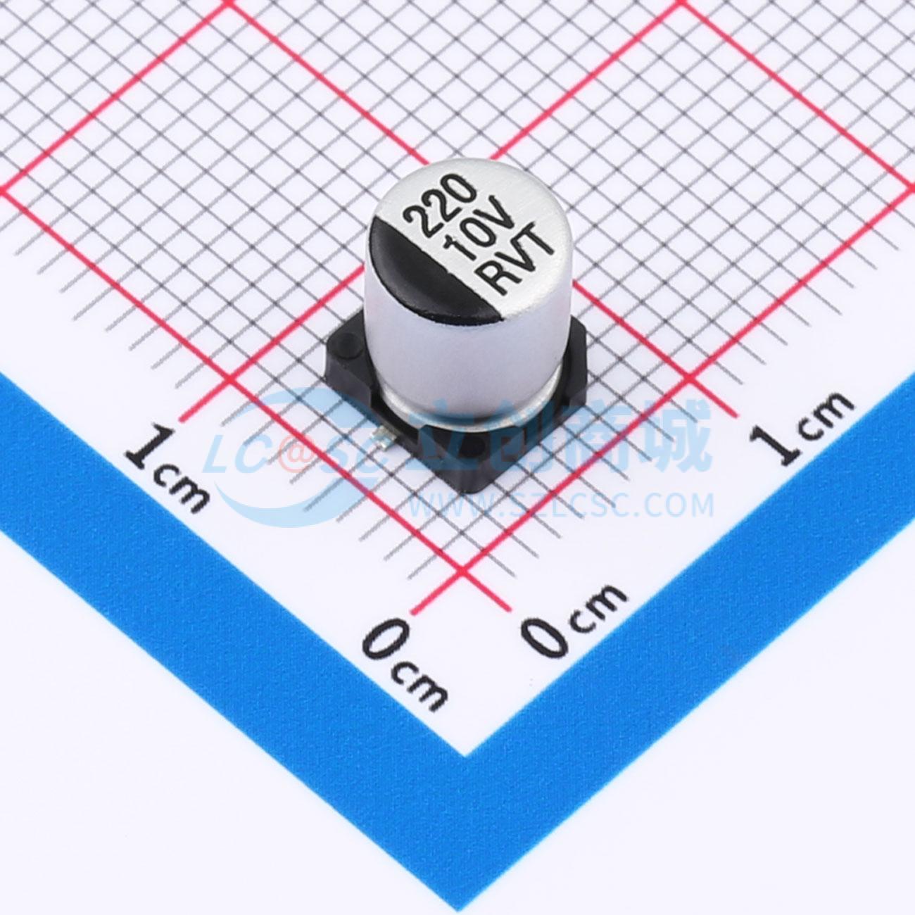 RVT1A221M0607ZY实物图