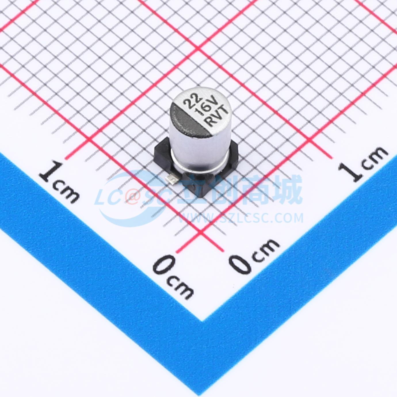 RVT1C220M0405ZY实物图