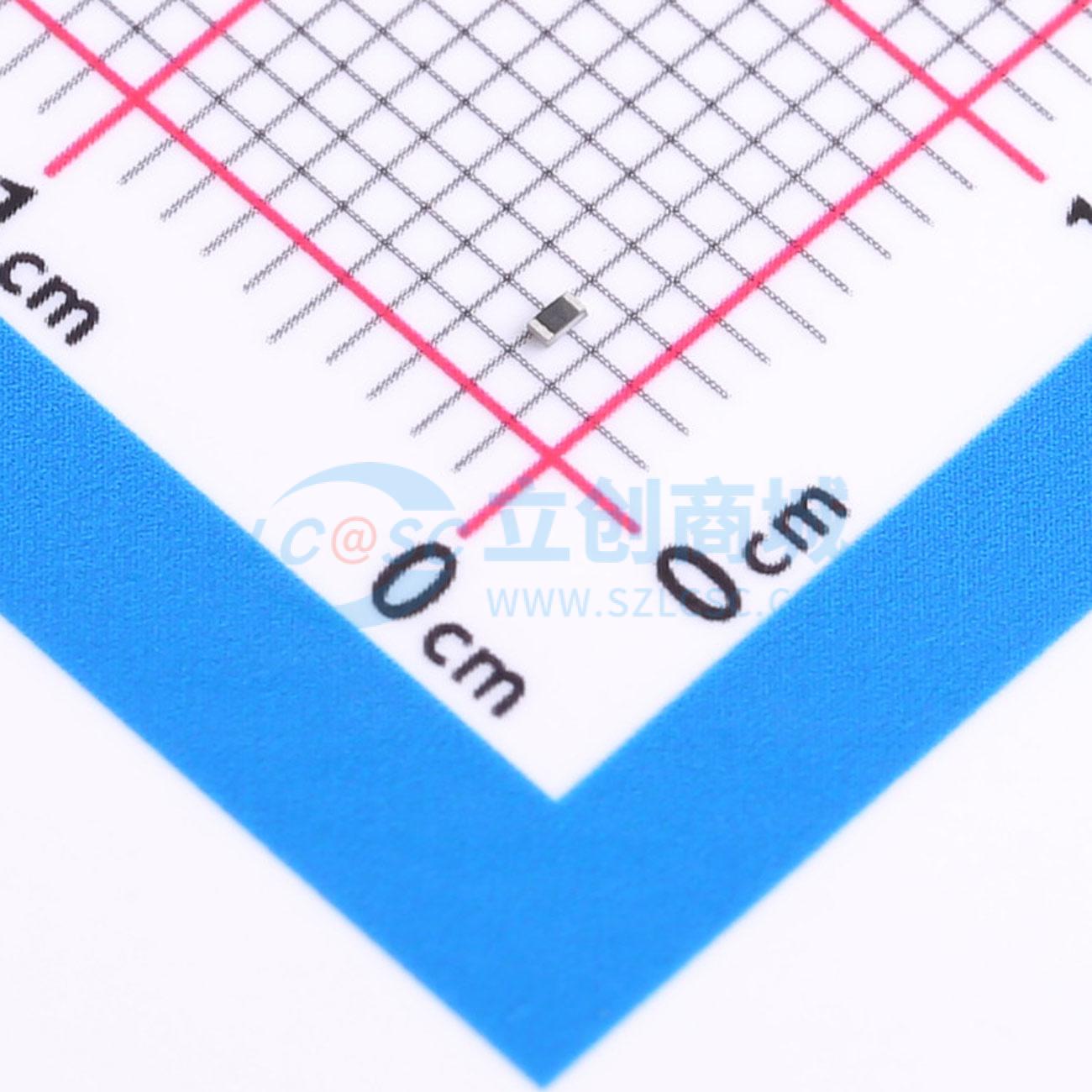 0402WGF1800TCE实物图