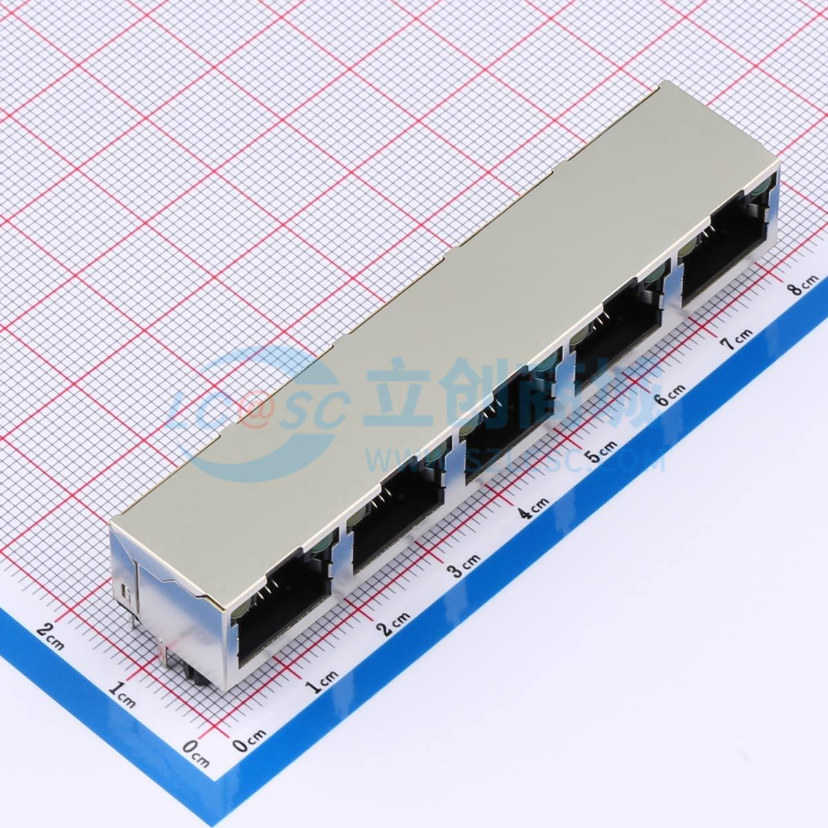 点击查看大图 HC-RJ45-5JA-5-2实物图
