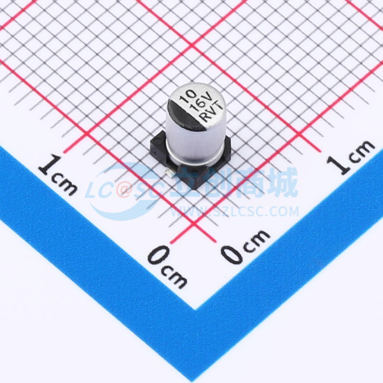 RVT1C100M0405ZY实物图
