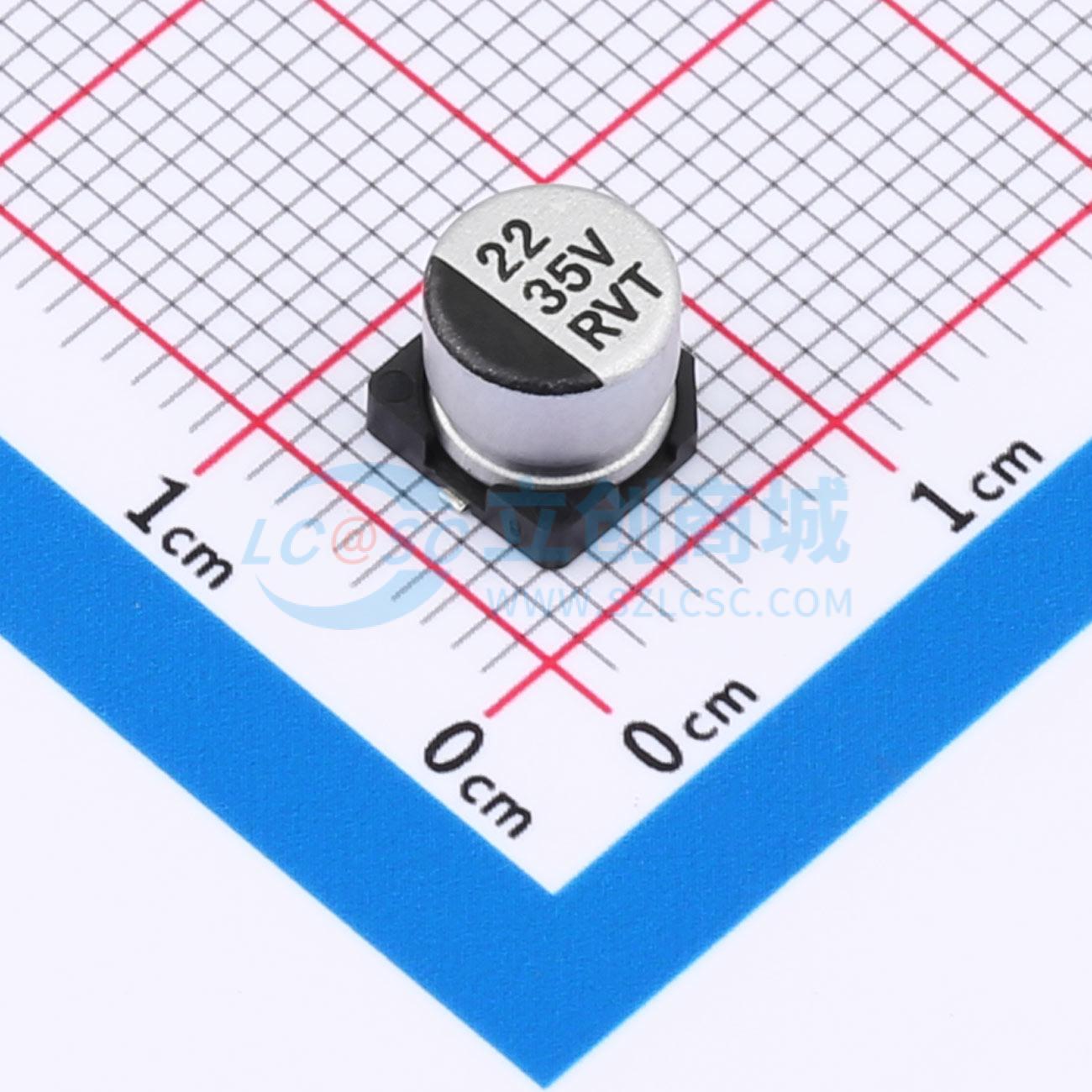 RVT1V220M0605ZY实物图