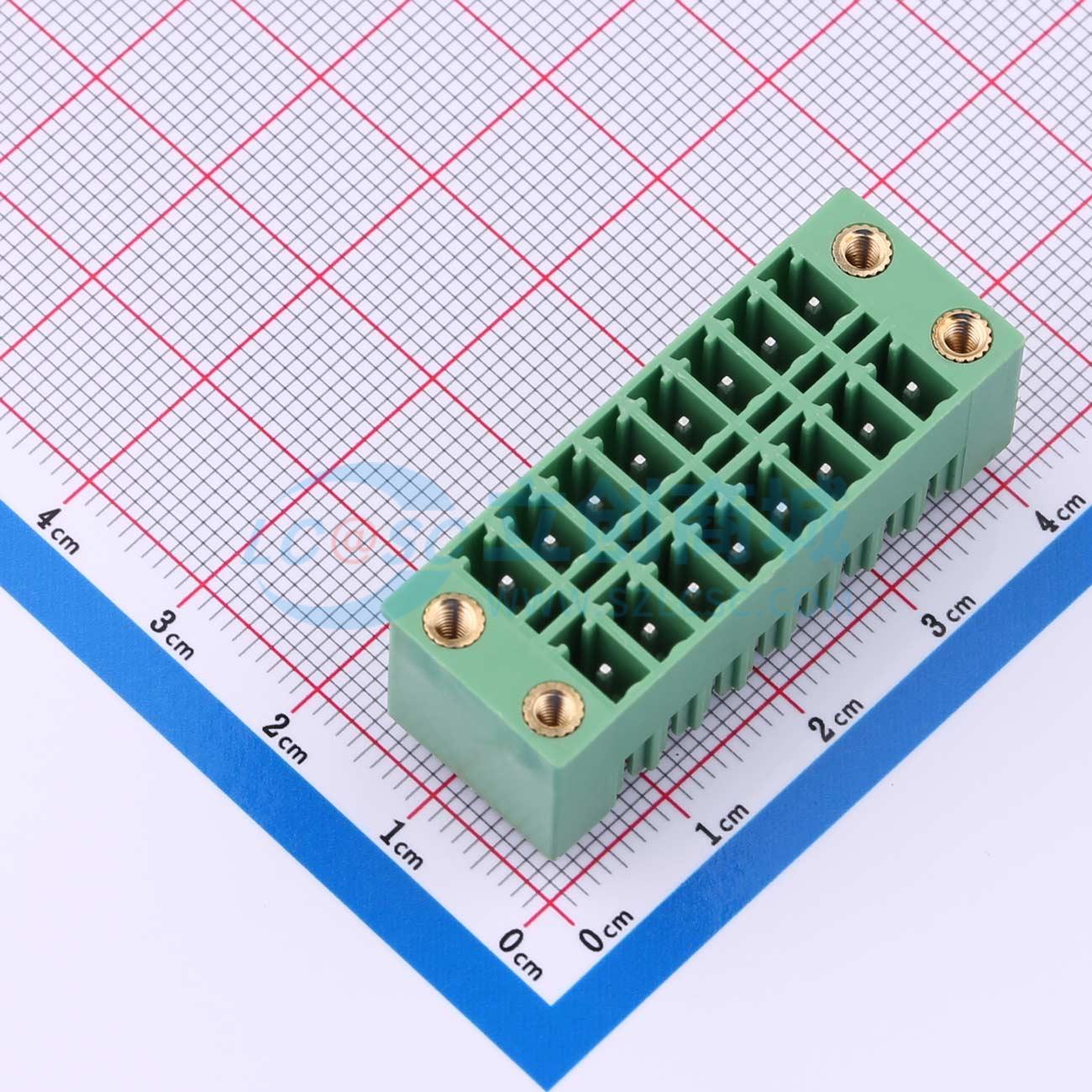 点击查看大图 DB2EVHBM-3.81-2*8P-GN实物图